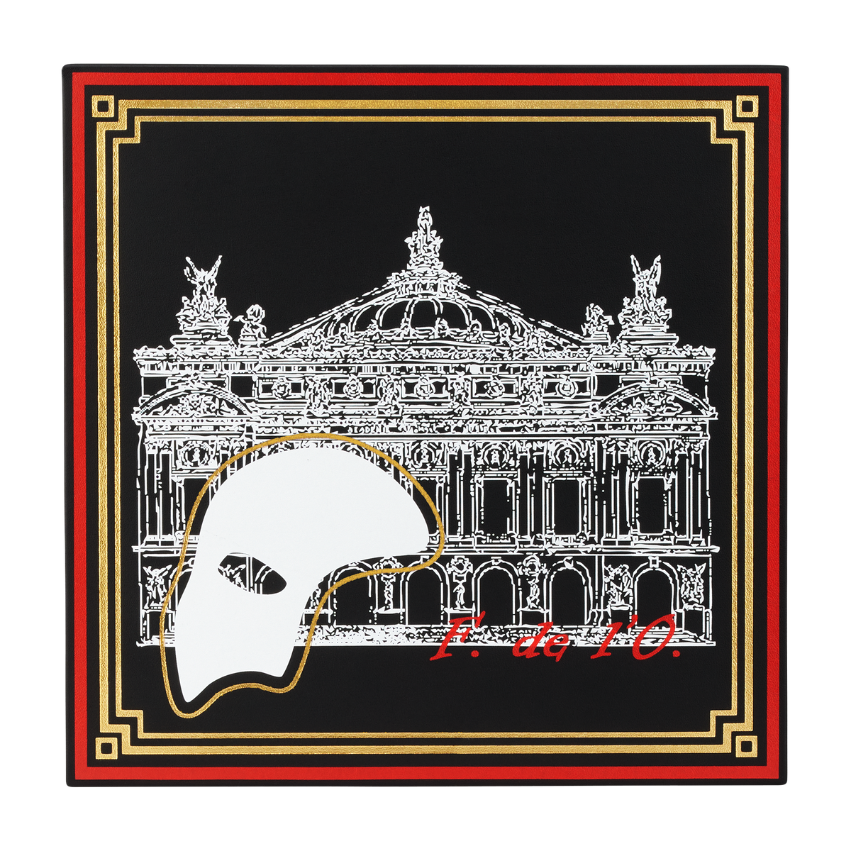 S.T. Dupont Phantom of the Opera 60-cigar humidor