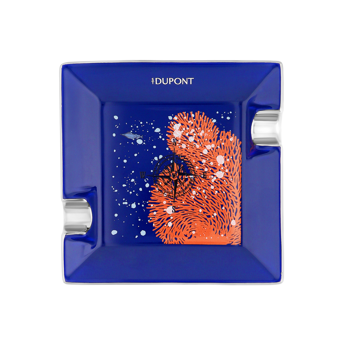 S.T. Dupont Porcelain Ashtray - 006153