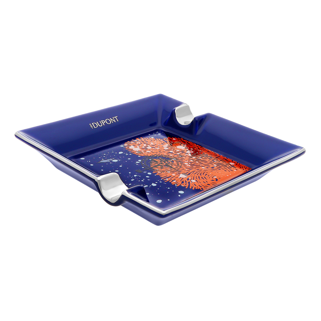 S.T. Dupont Porcelain Ashtray - 006153