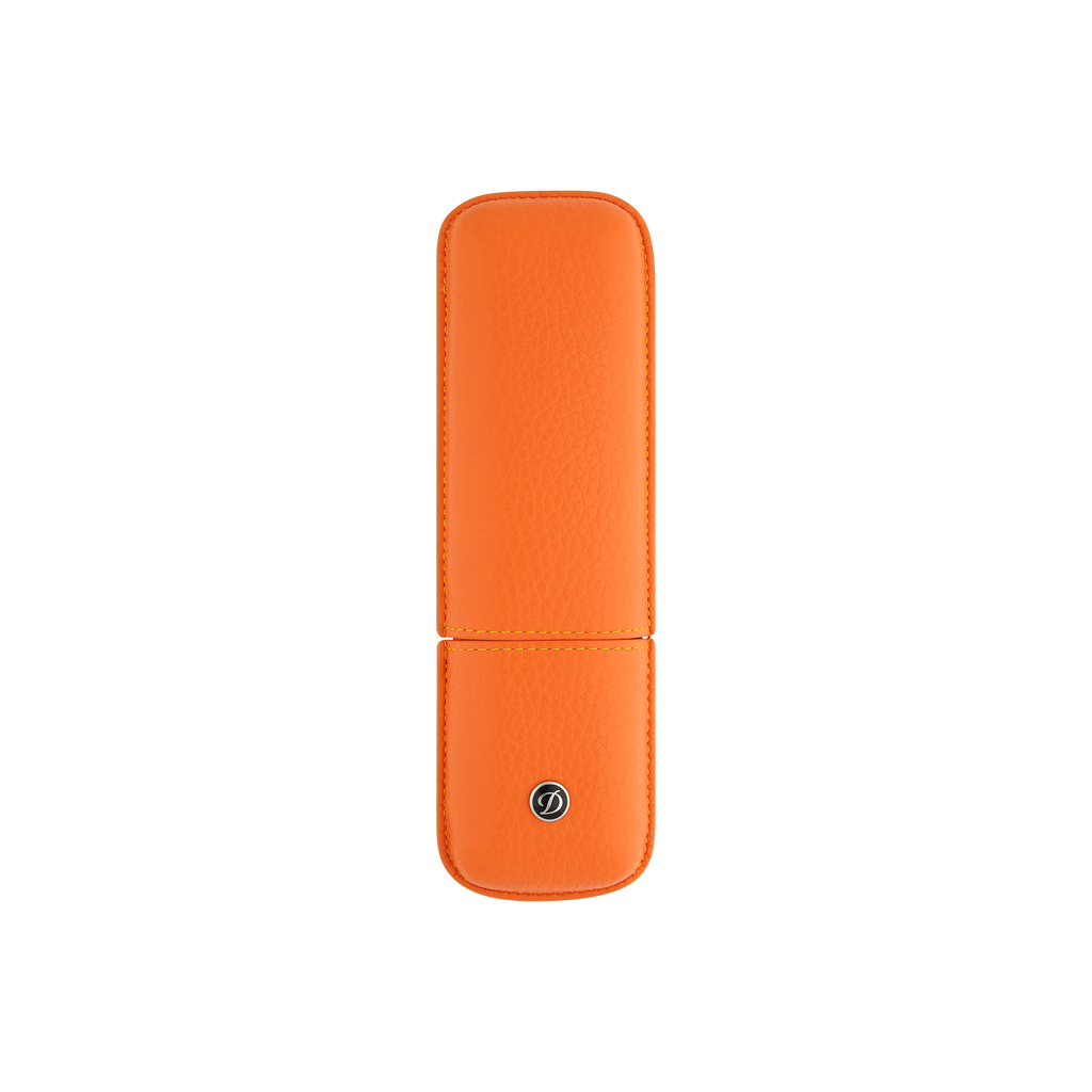 S.T. Dupont 2-Pen Case - Orange