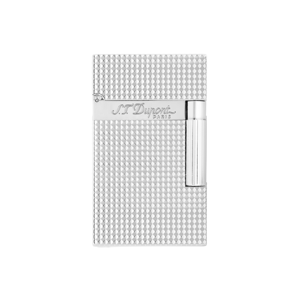 S.T. Dupont Line 2 Diamond head lighter - Silver