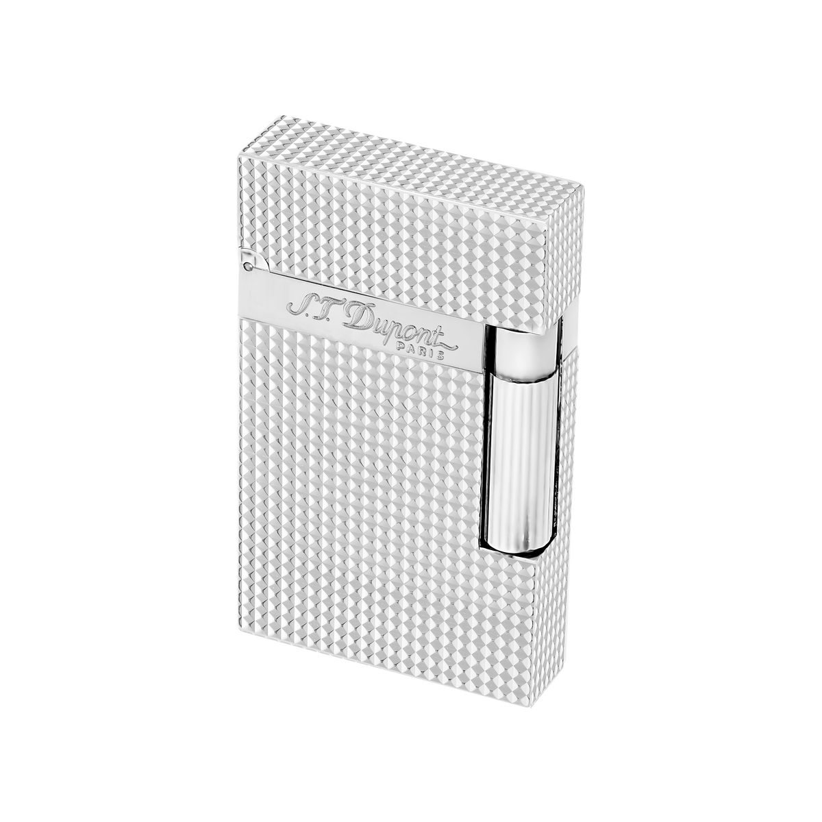 S.T. Dupont Line 2 Diamond head lighter - Silver