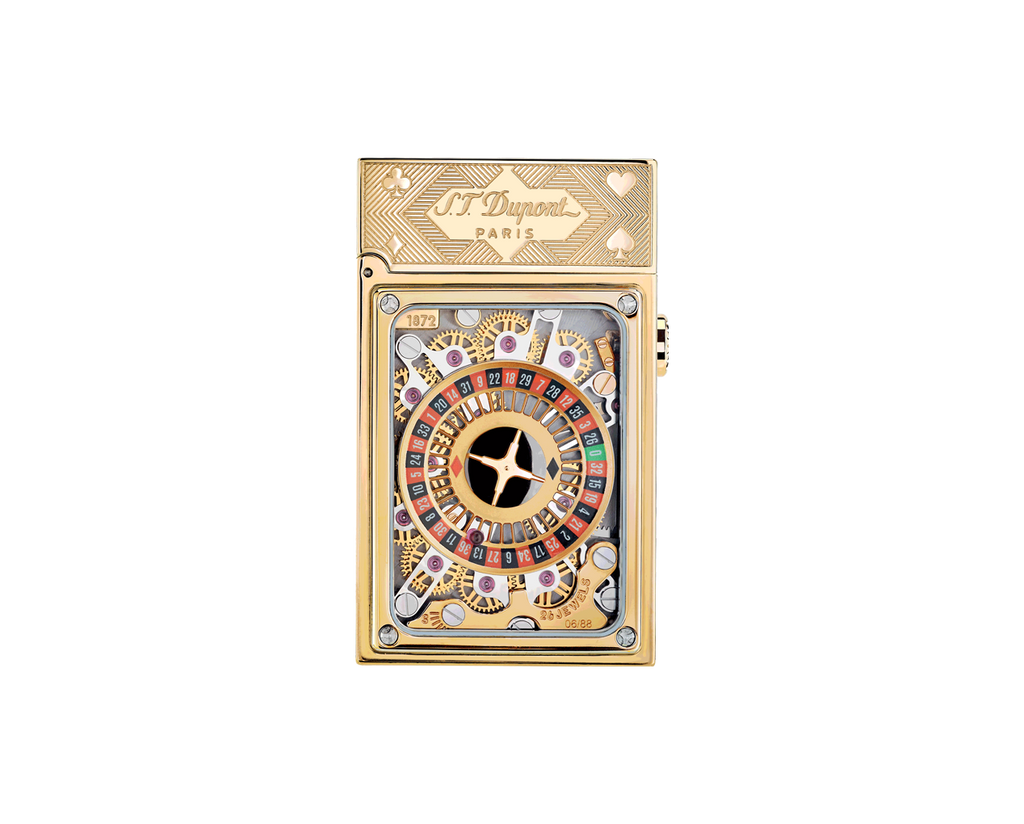 S.T. Dupont Golden Casino Pocket Complication Lighter