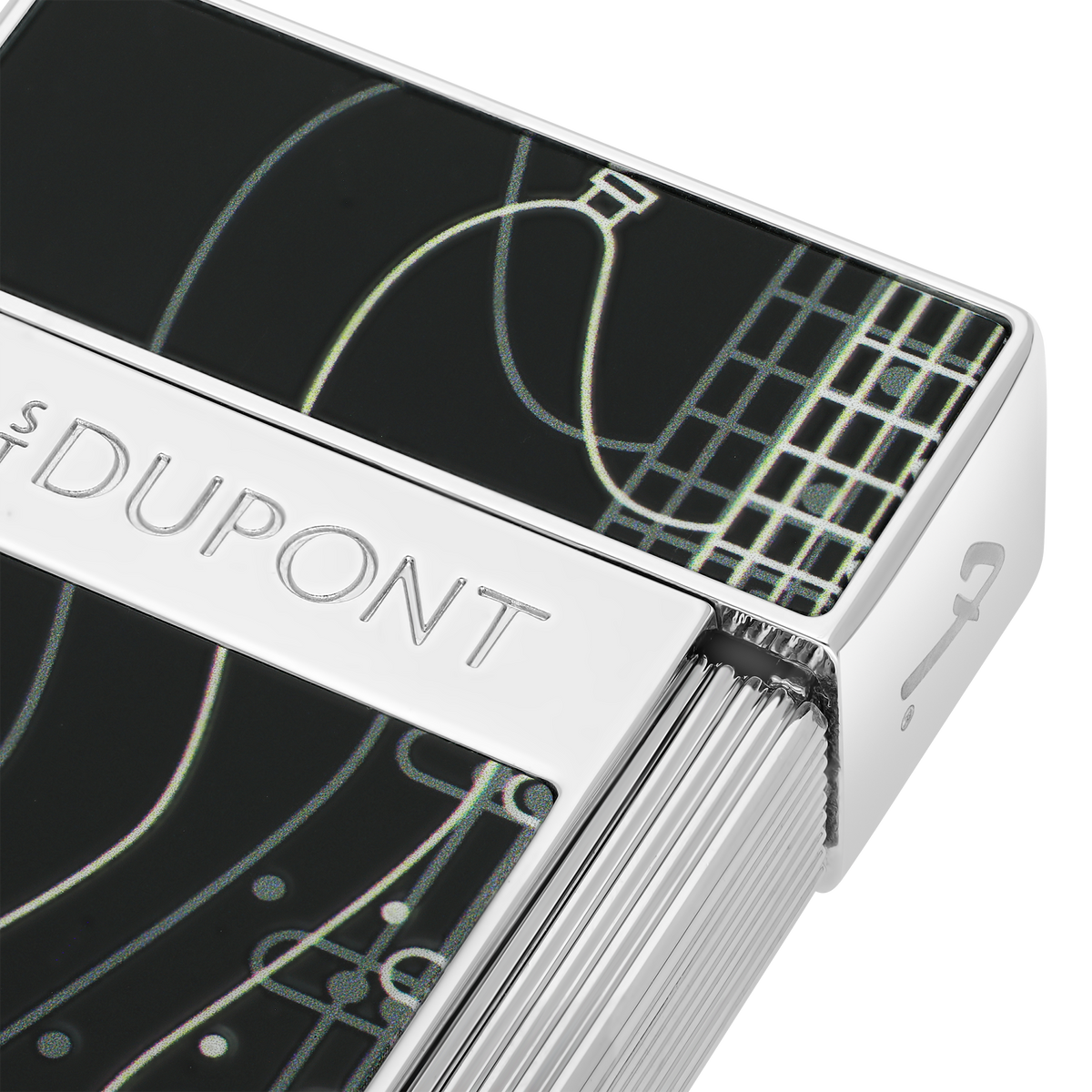 S.T. Dupont Biggy Lacquered lighter - Black - 025025