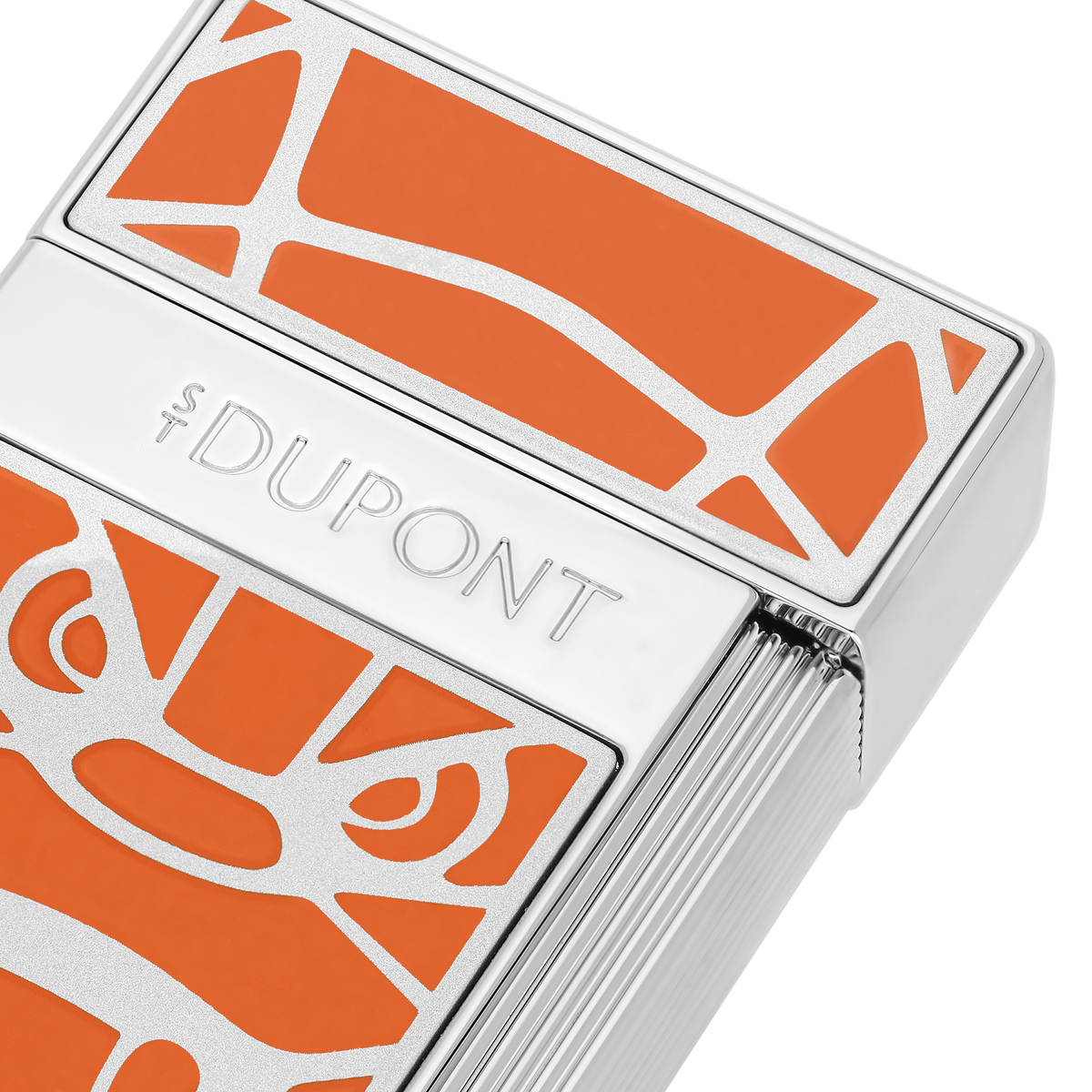 S.T. Dupont Orlinski Biggy Lacquered lighter - Orange