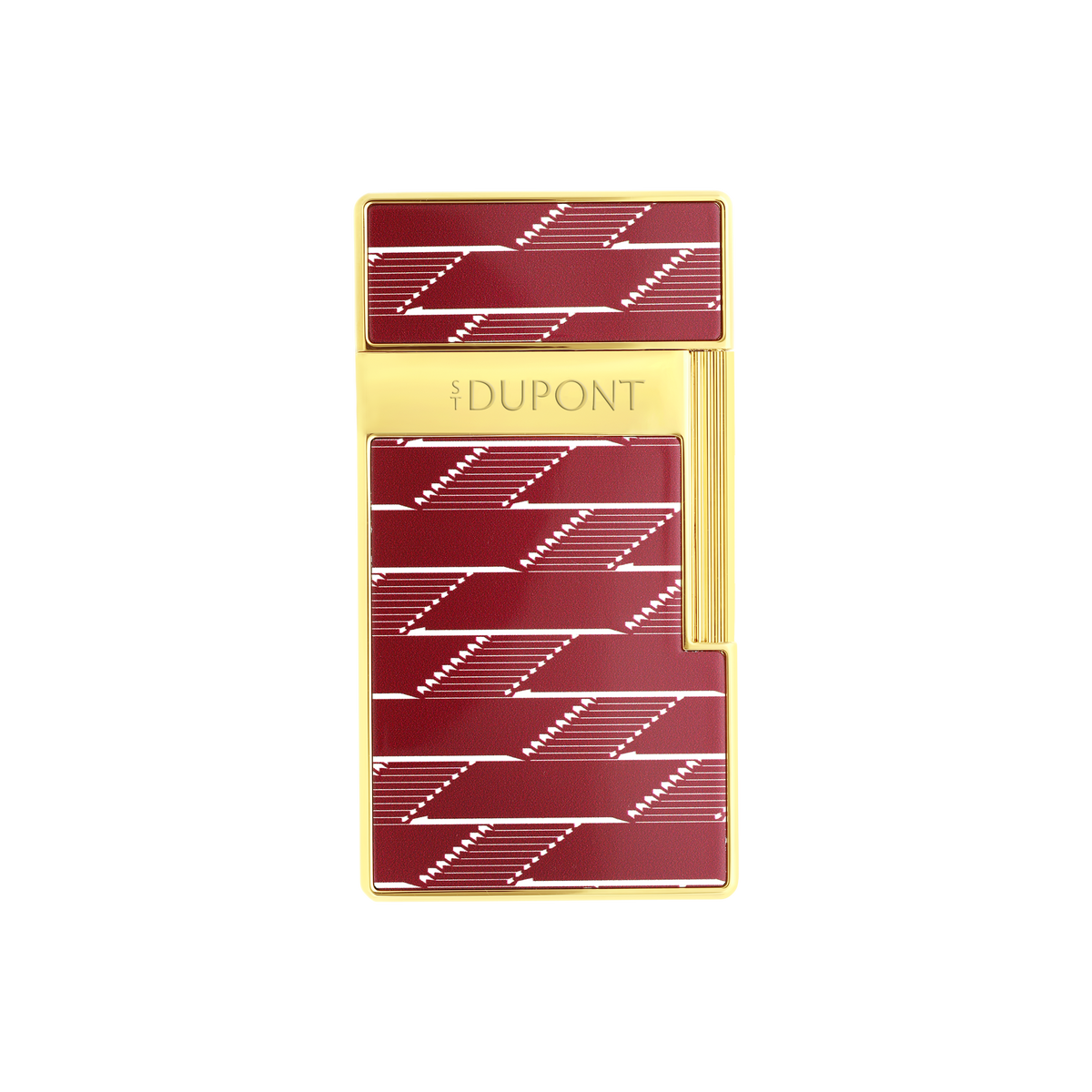 S.T. Dupont Monogram 1872 Biggy Lacquered lighter - Burgundy