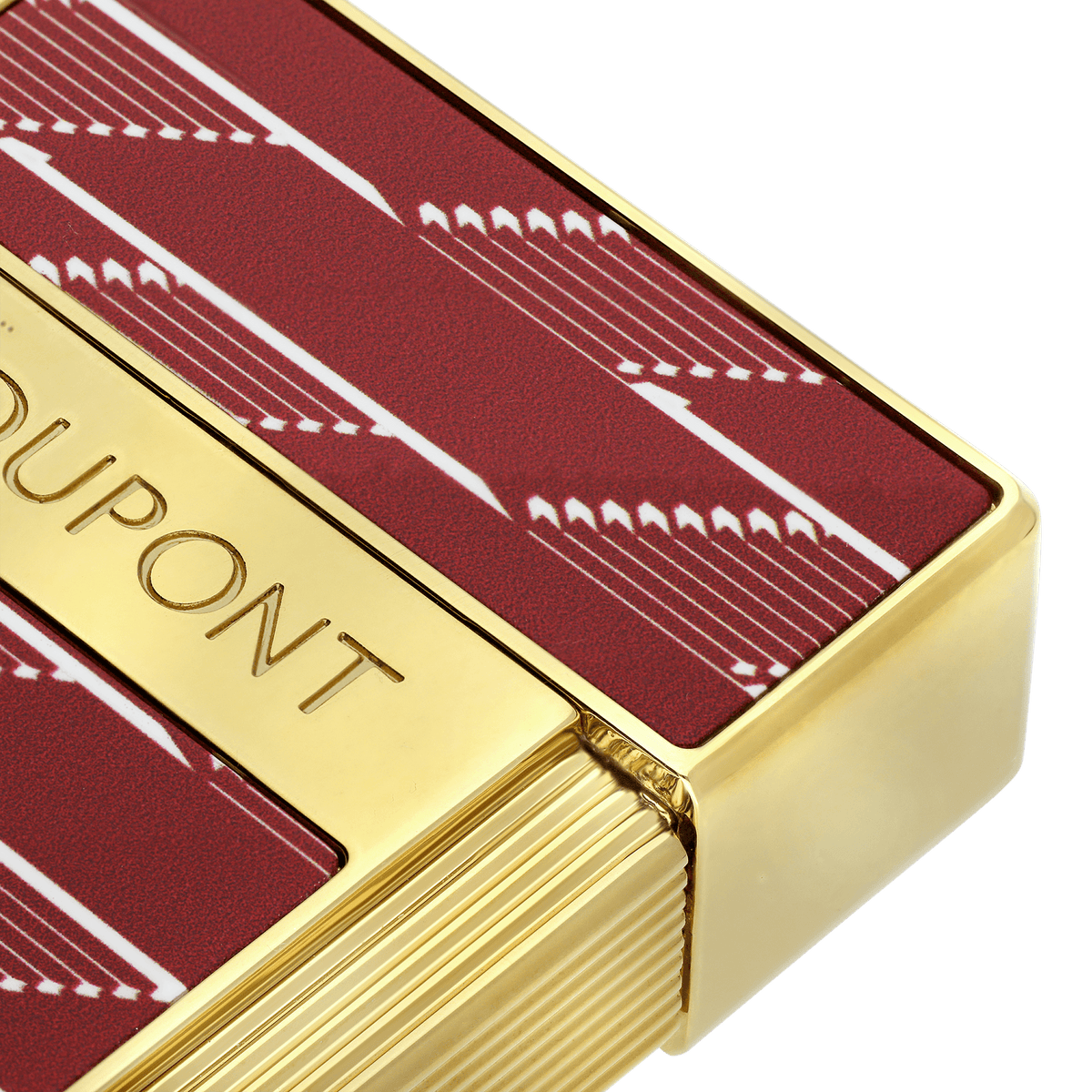 S.T. Dupont Monogram 1872 Biggy Lacquered lighter - Burgundy