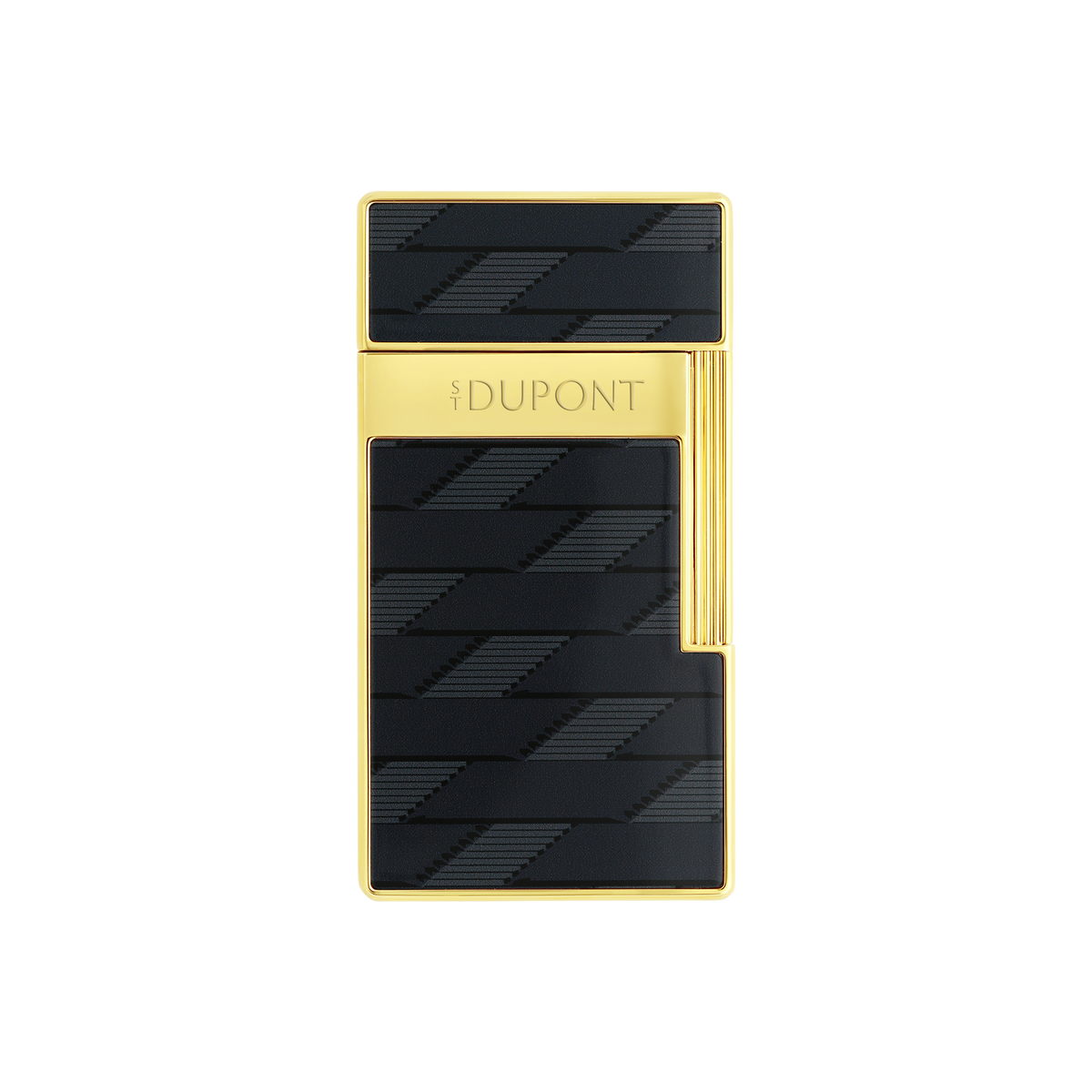S.T. Dupont Monogram 1872 Biggy Lacquered lighter - Black