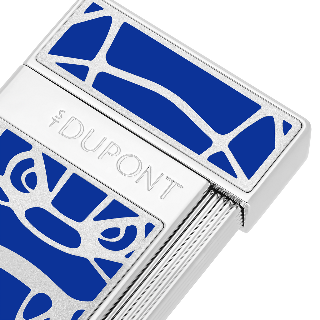 S.T. Dupont Orlinski Slimmy Lacquered lighter - Blue