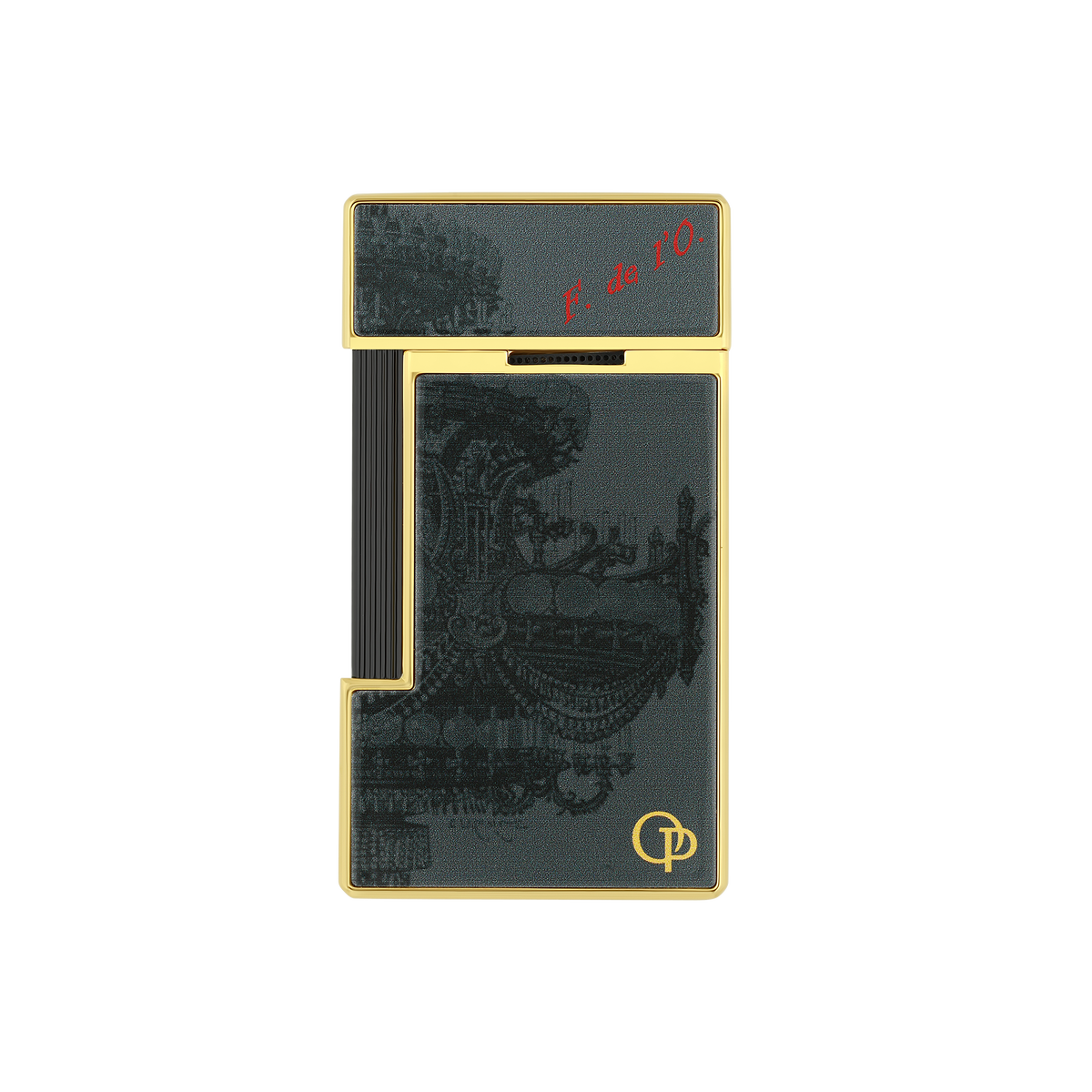 S.T. Dupont Phantom of the Opera Slimmy Lacquered lighter