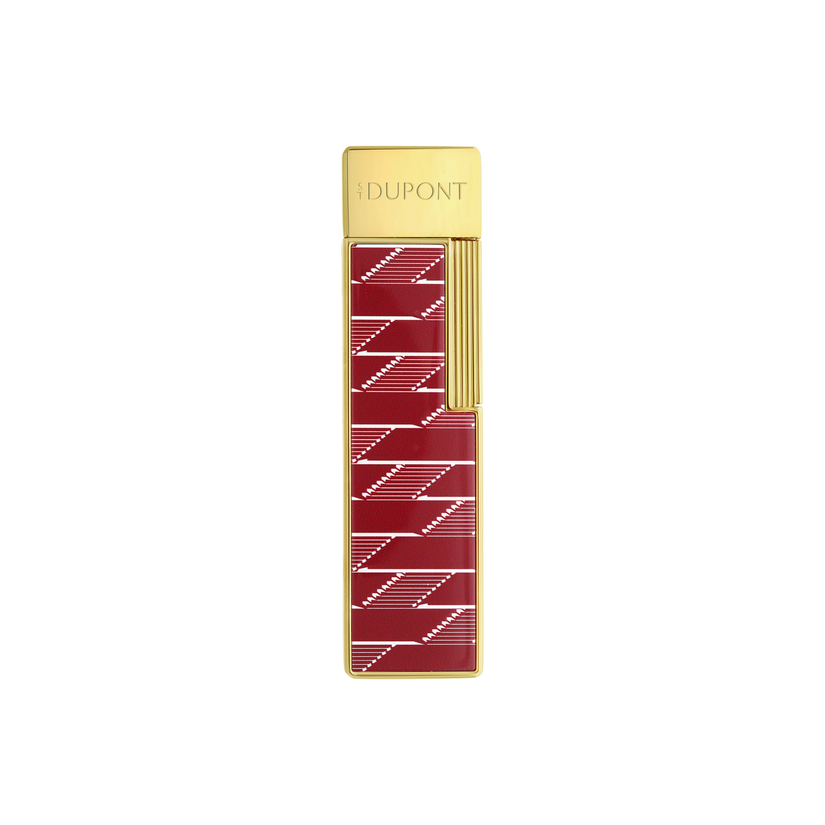 S.T. Dupont Monogram 1872 Twiggy Lacquered lighter - Burgundy
