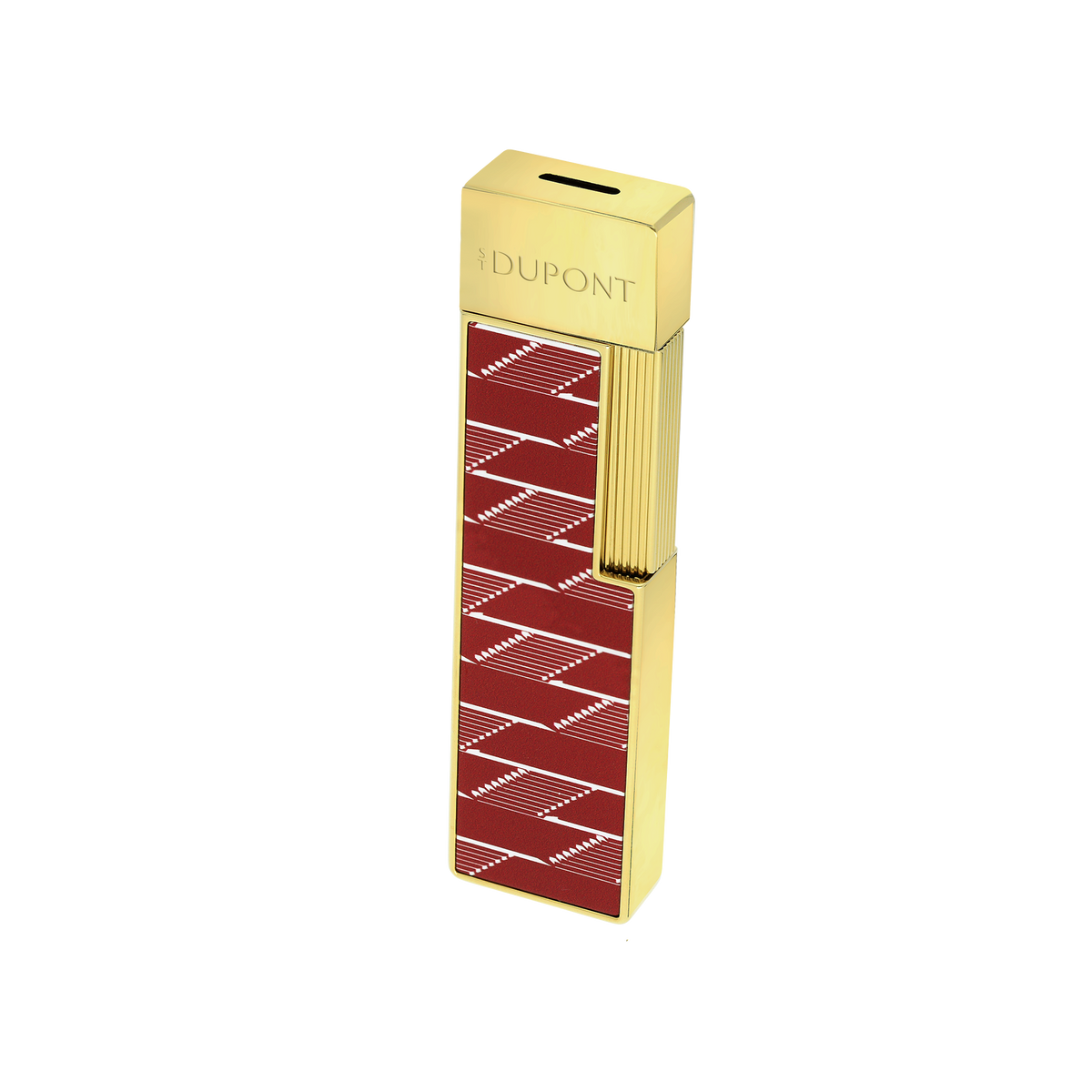 S.T. Dupont Monogram 1872 Twiggy Lacquered lighter - Burgundy
