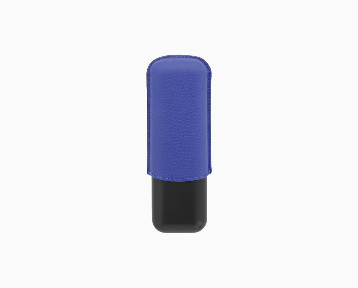 S.T. Dupont Leather Cigar Case - Blue