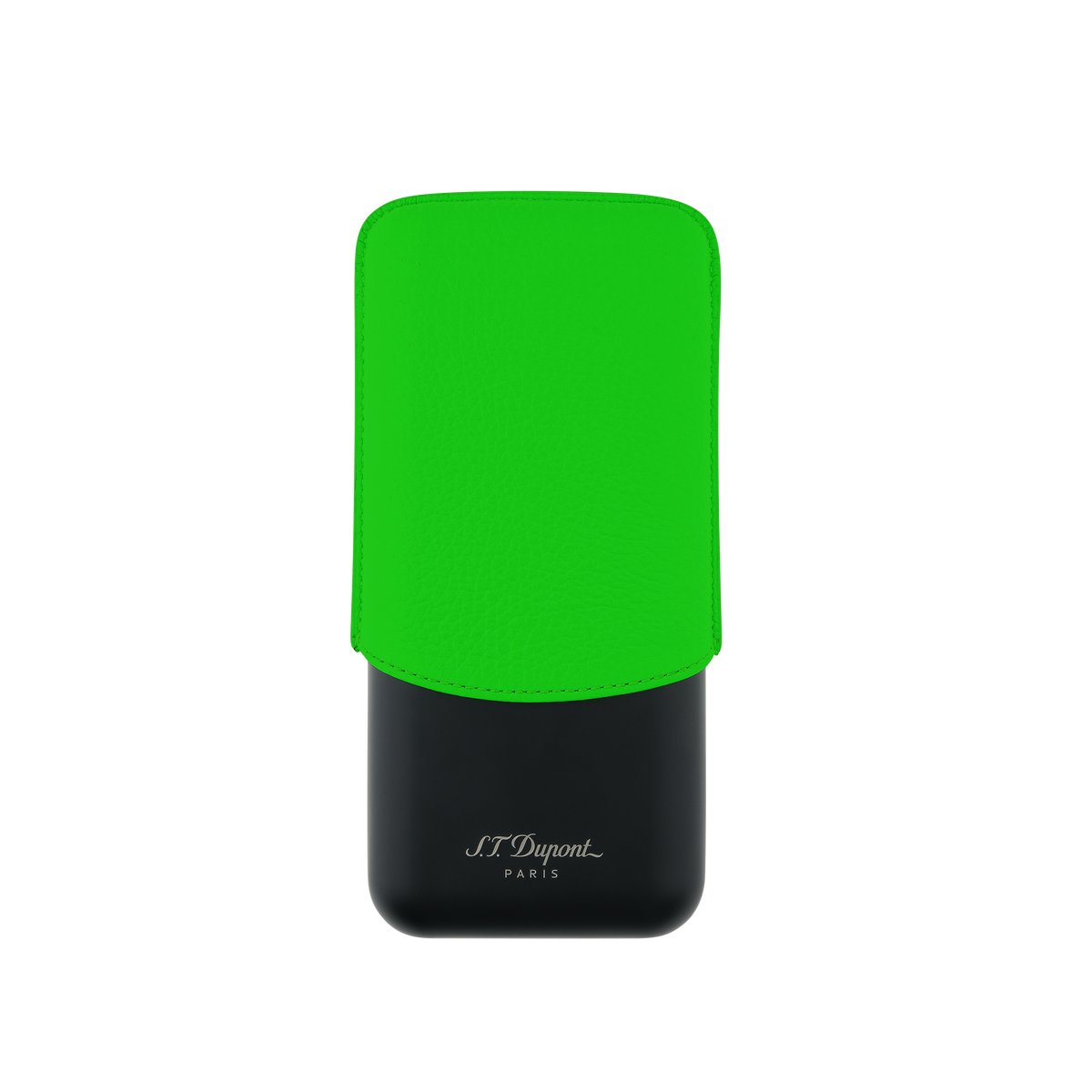 S.T. Dupont Leather Cigar Case - Green