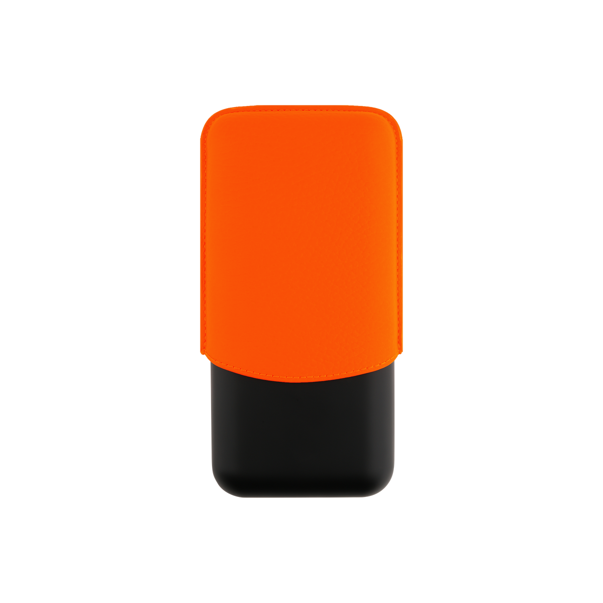S.T. Dupont Leather Cigar Case - Orange - 183419
