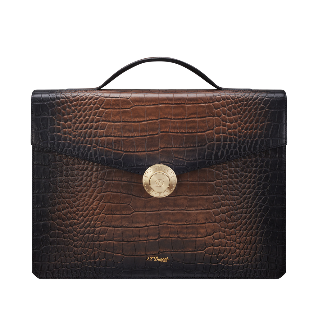 S.T. Dupont Leather-briefcase - 191474