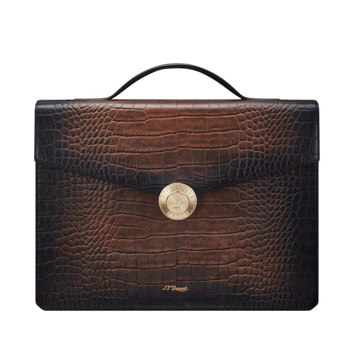 S.T. Dupont Leather-briefcase - 191474