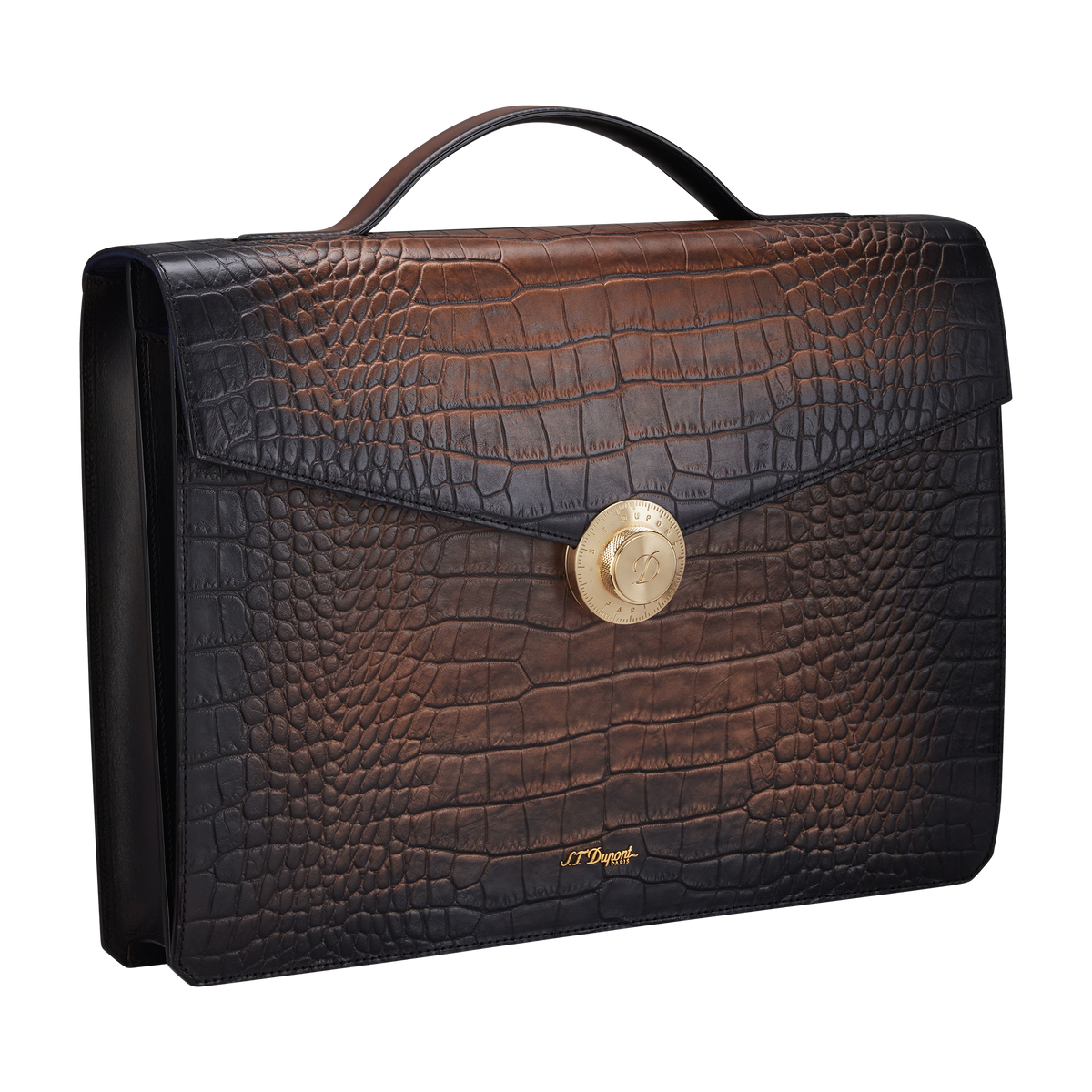 S.T. Dupont Leather-briefcase - 191474