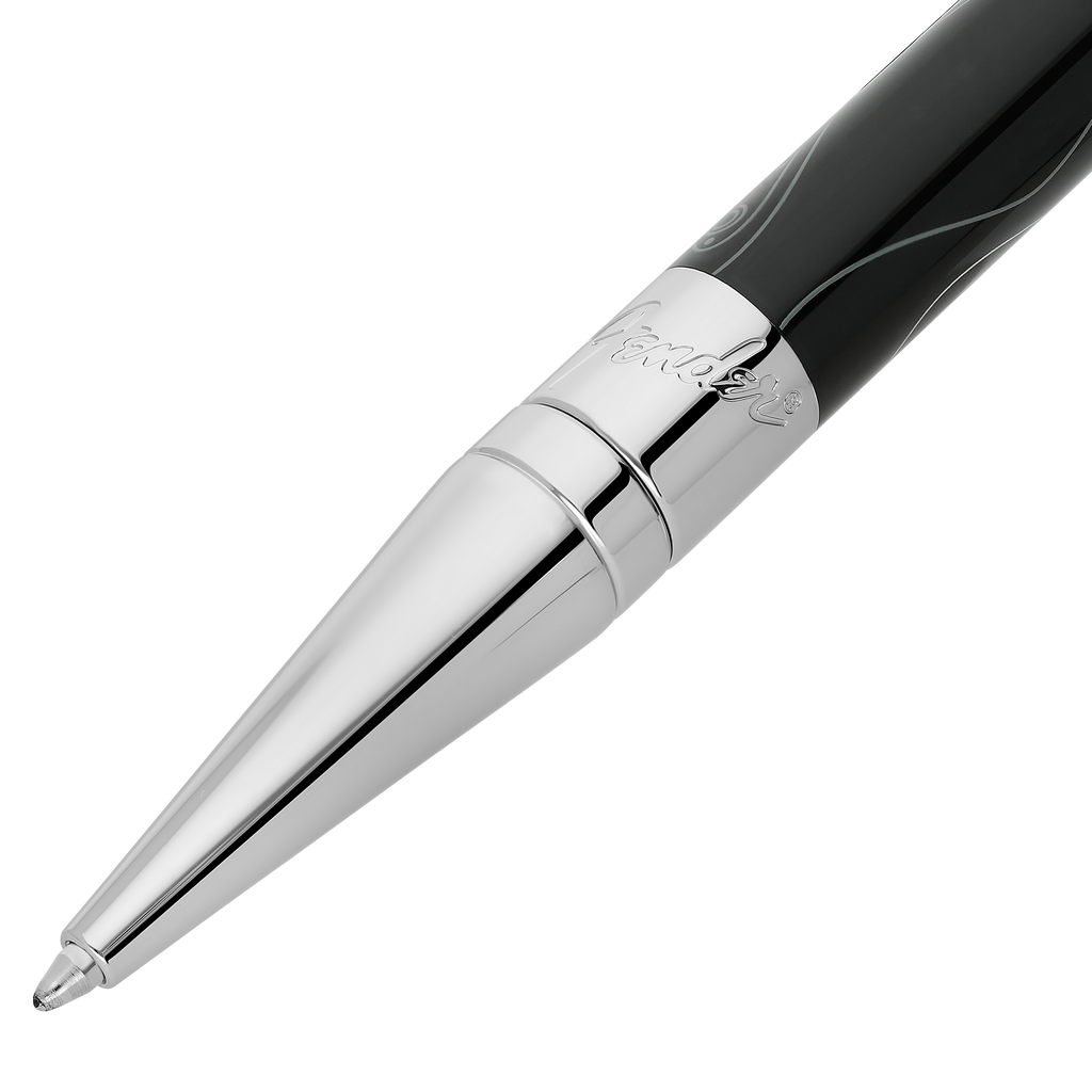 S.T. Dupont Initial Ballpoint Pen - Black
