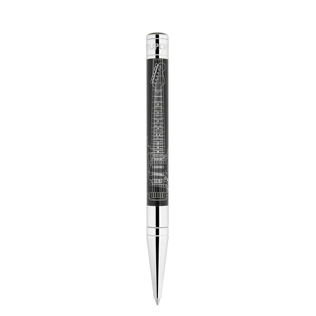 S.T. Dupont Initial Ballpoint Pen - Black