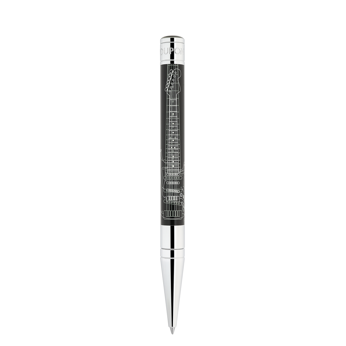 S.T. Dupont Initial Ballpoint Pen - Black