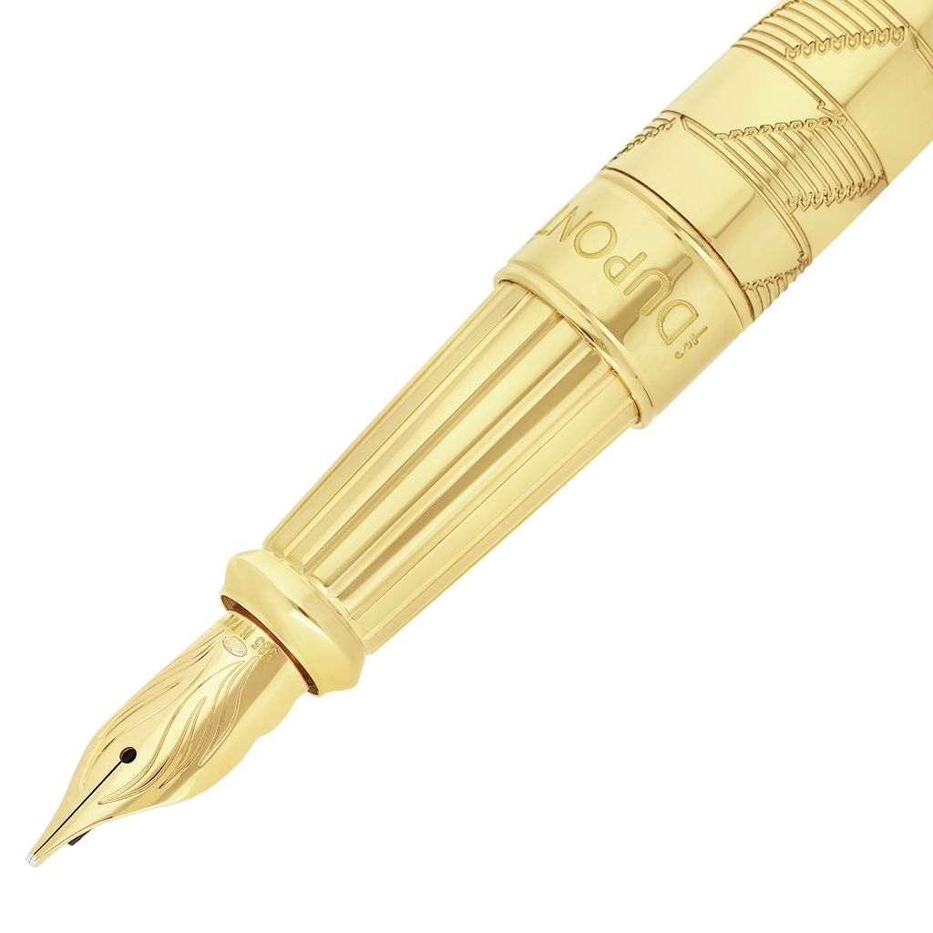 S.T. Dupont Line D Eternity Monogram 1872 Fountain Pen Large - 420020L