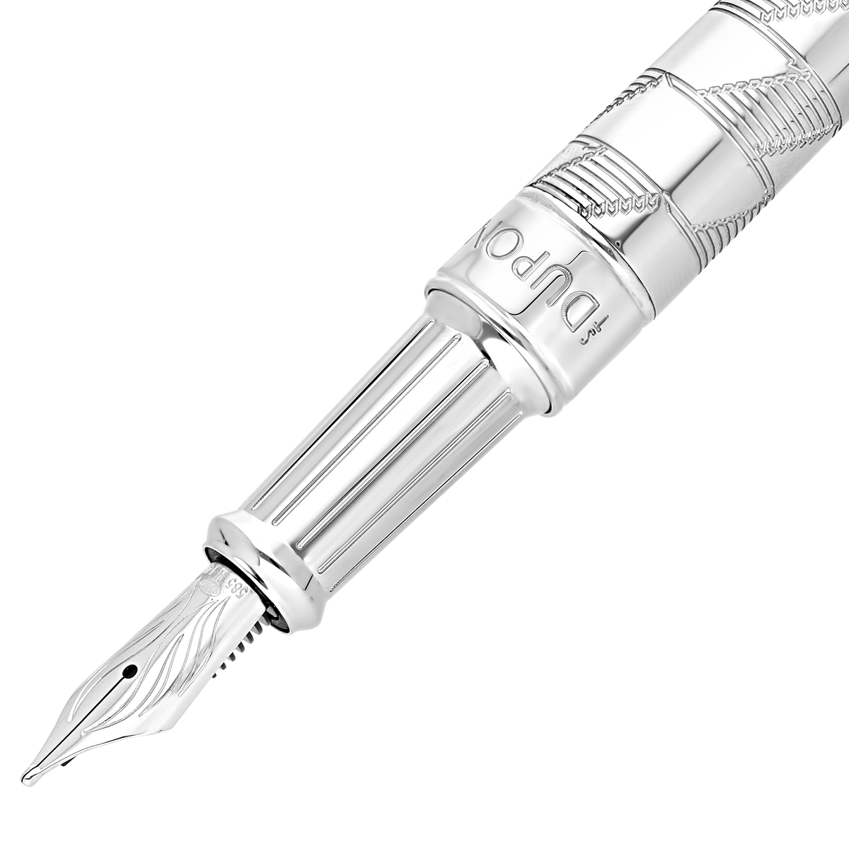 S.T. Dupont Line D Eternity Monogram 1872 Fountain Pen Large - 420021L