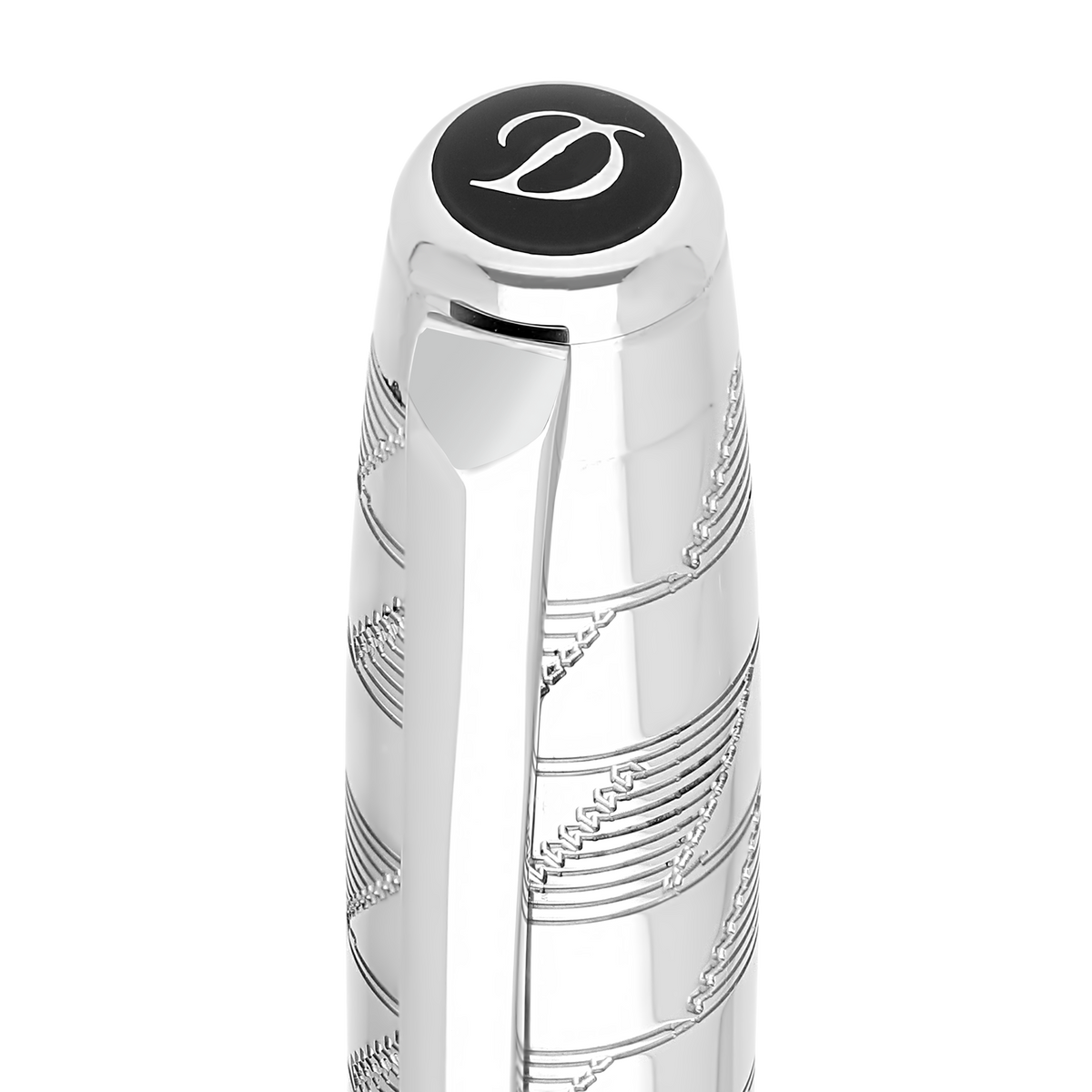 S.T. Dupont Line D Eternity Monogram 1872 Fountain Pen Large - 420021L