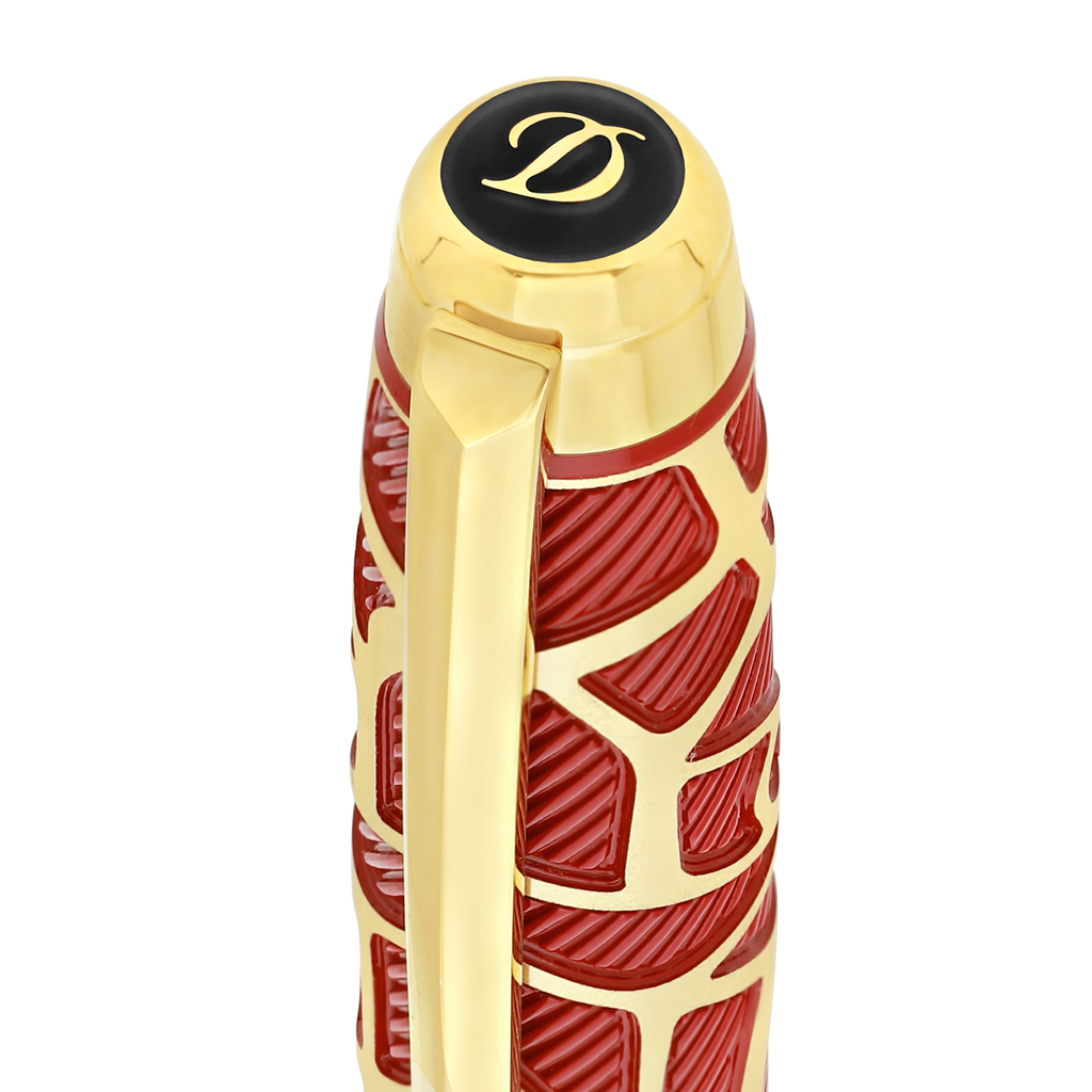 S.T. Dupont Orlinski Line D Eternity Fountain pen large - Red