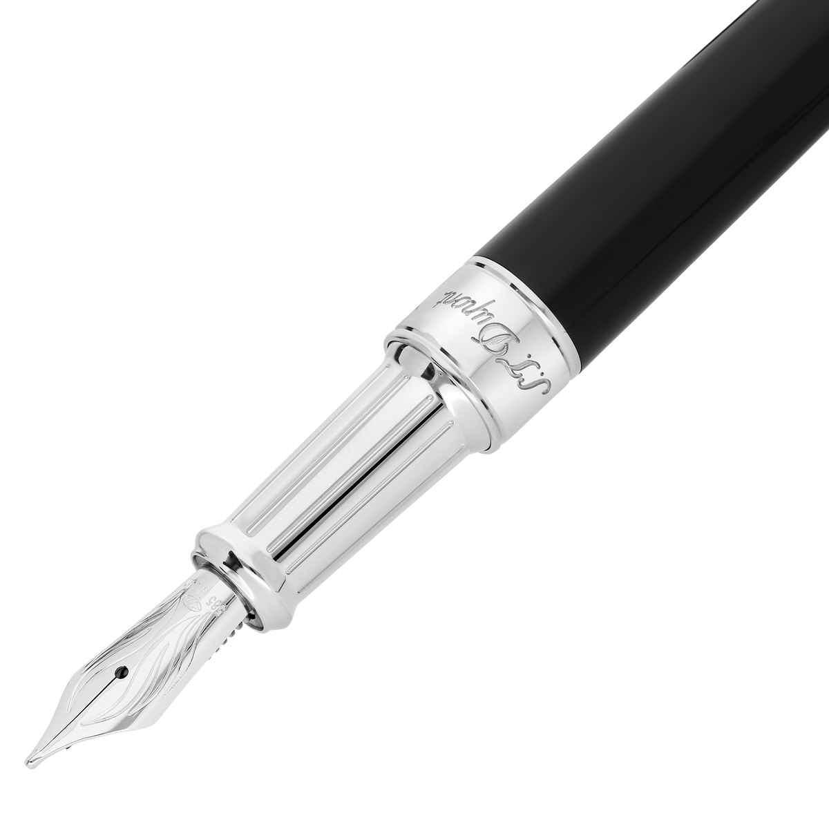 S.T. Dupont Fire X Line D Eternity Fountain pen Medium - Black