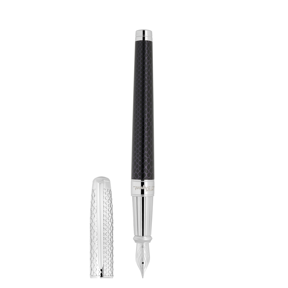 S.T. Dupont Snake Fountain pen large - Black