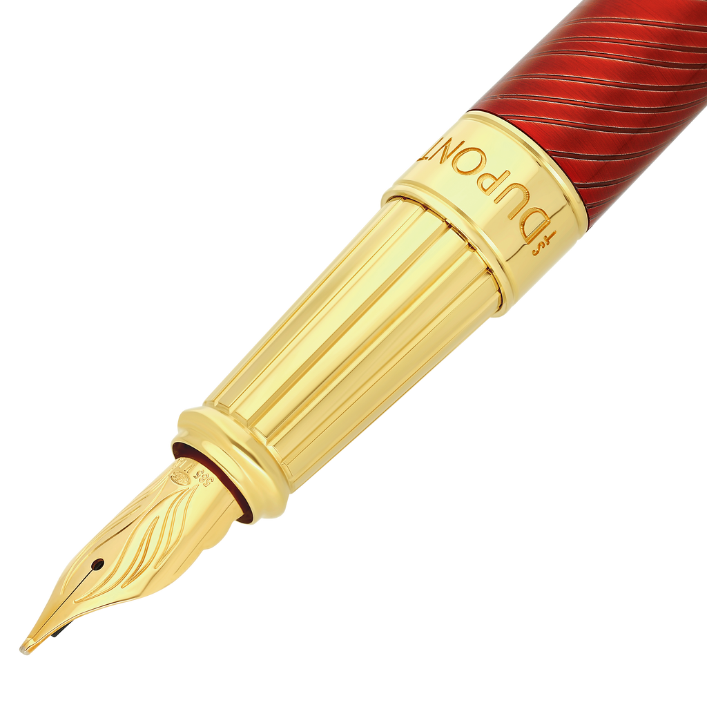 S.T. Dupont Fountain Pen Large - Red