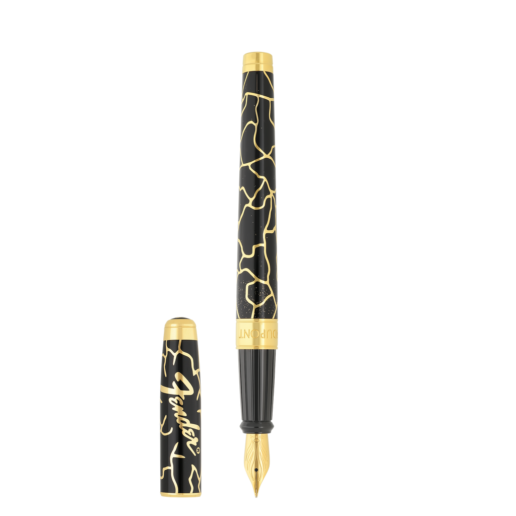 S.T. Dupont Line D Eternity Fountain pen Large - Black