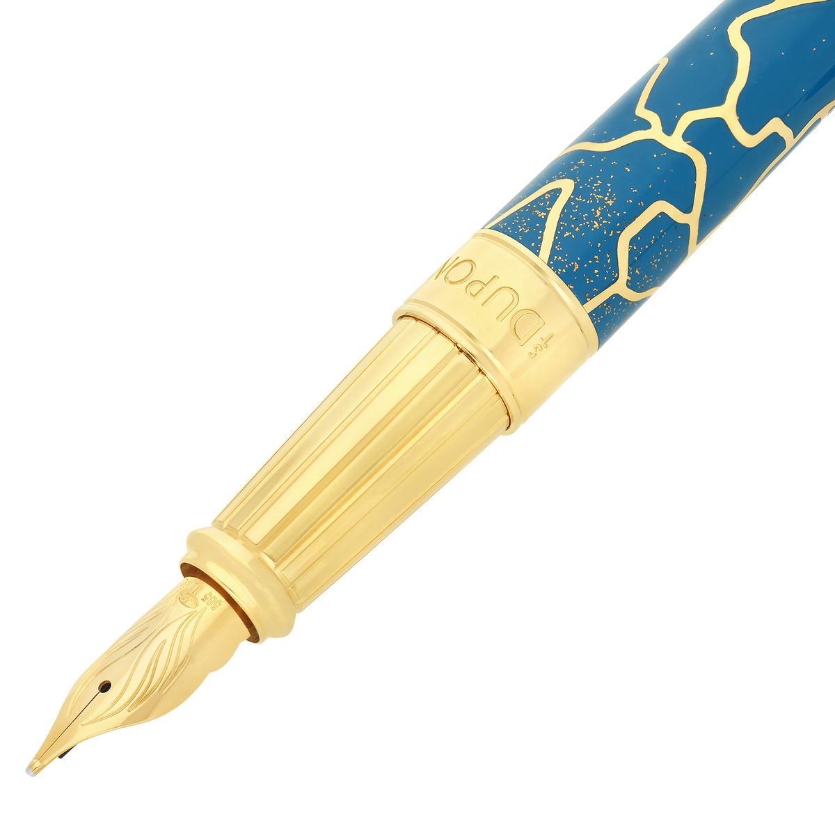 S.T. Dupont Line D Eternity Fountain pen Large - Blue