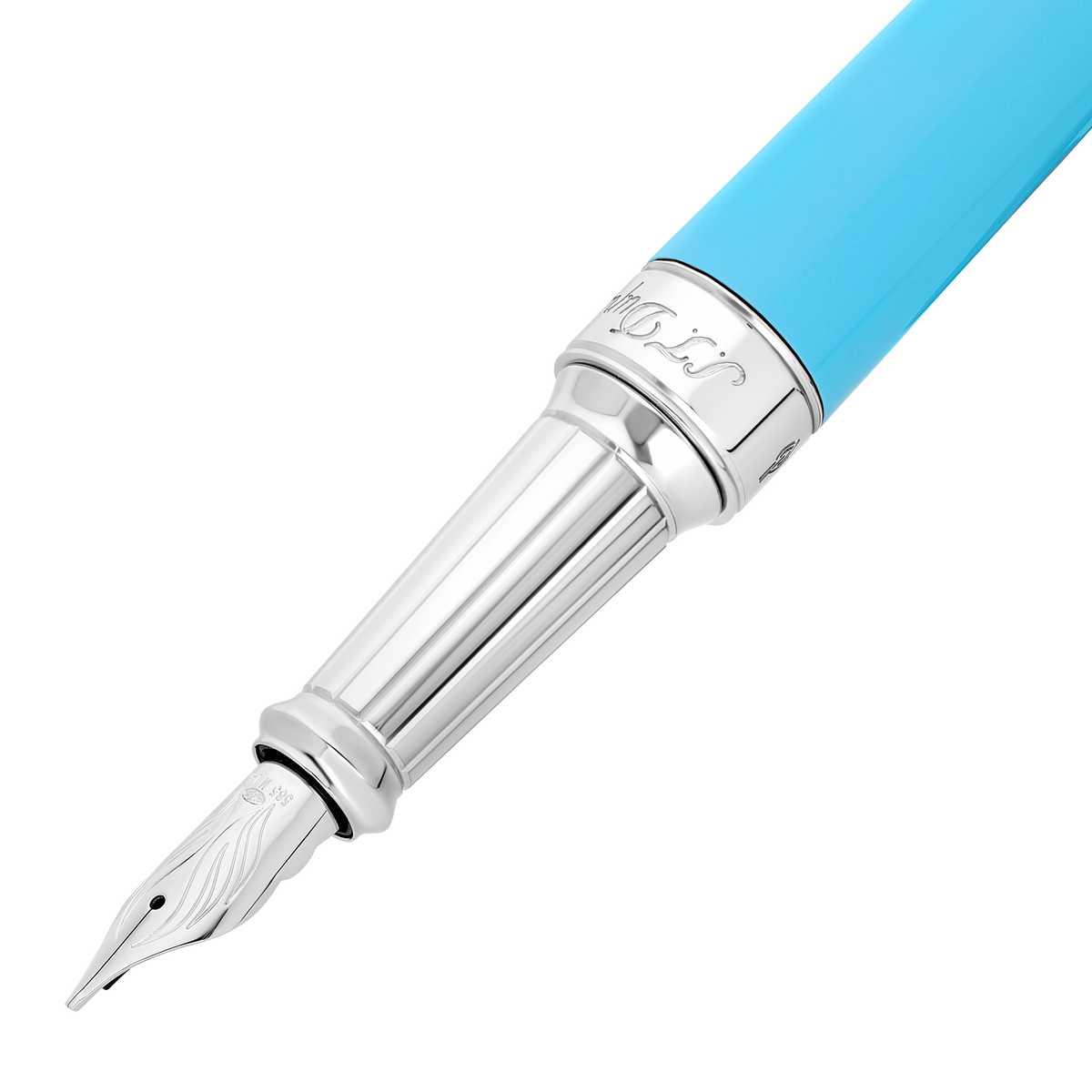 S.T. Dupont Line D Eternity XL Fountain pen XL - Turquoise