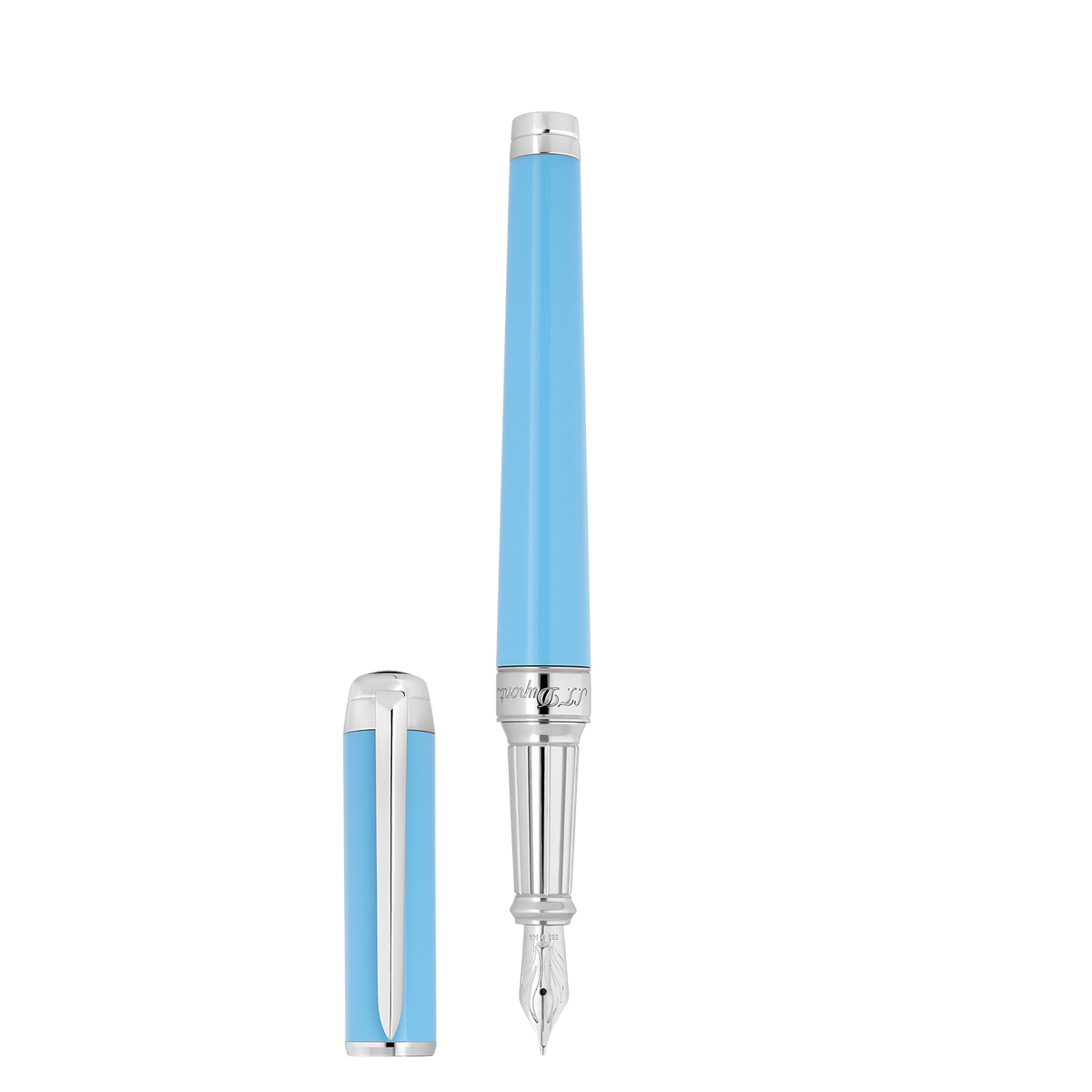 S.T. Dupont Line D Eternity XL Fountain pen XL - Turquoise