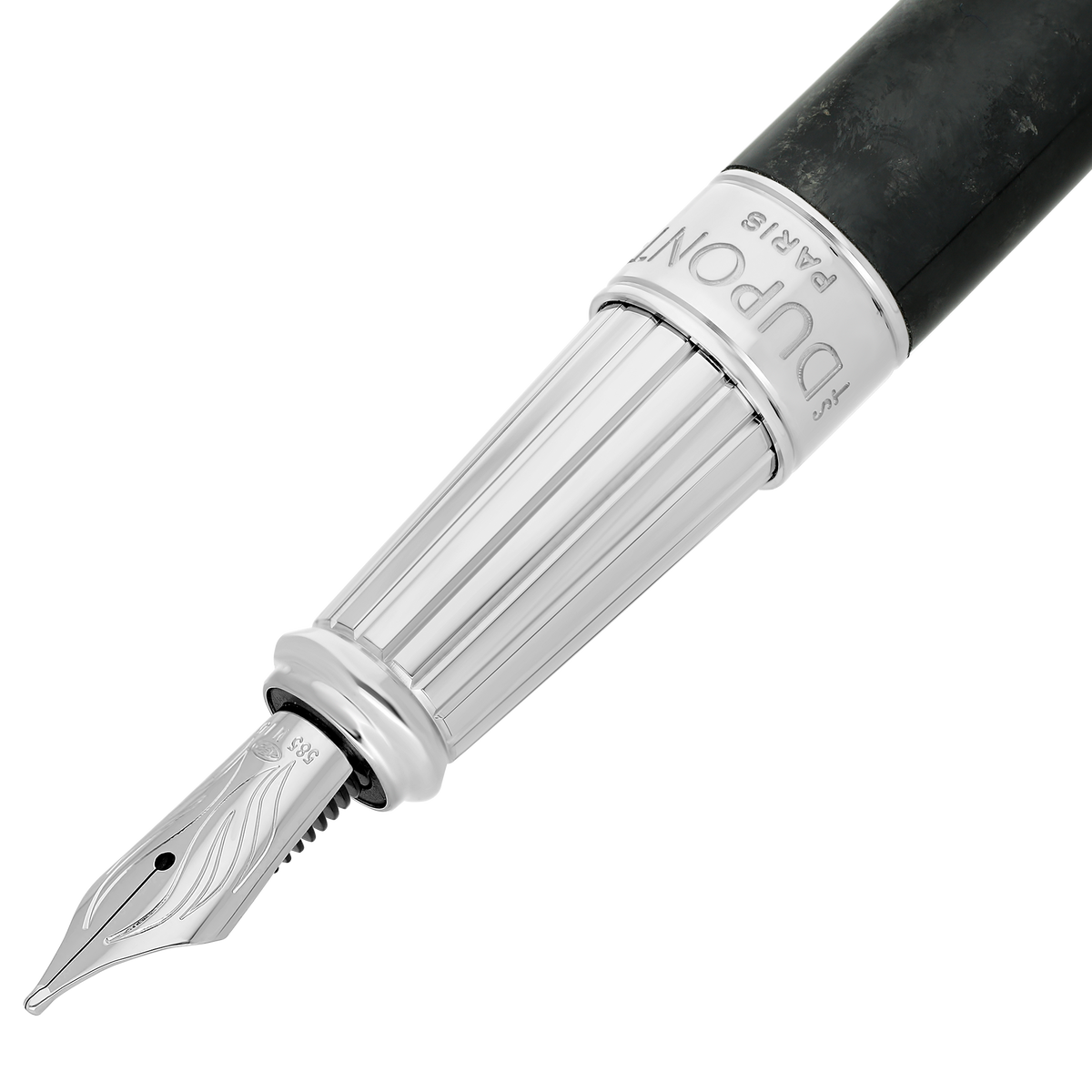 S.T. Dupont Popoté Fountain pen medium - Black