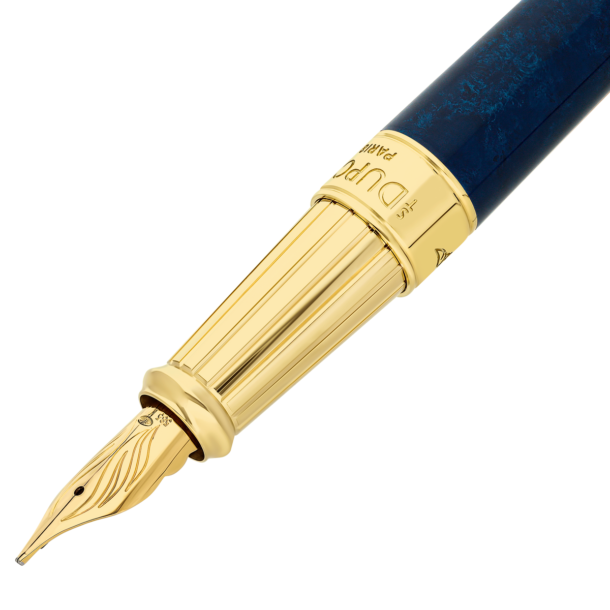 S.T. Dupont Popoté Fountain pen large - Blue