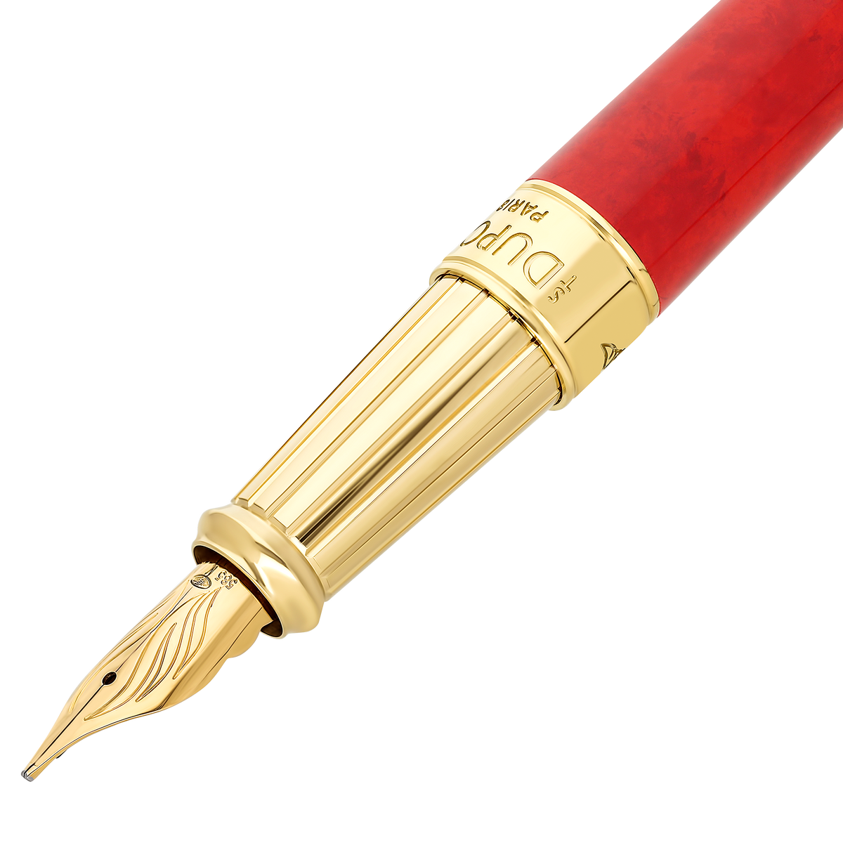 S.T. Dupont Popoté Fountain pen large - Red
