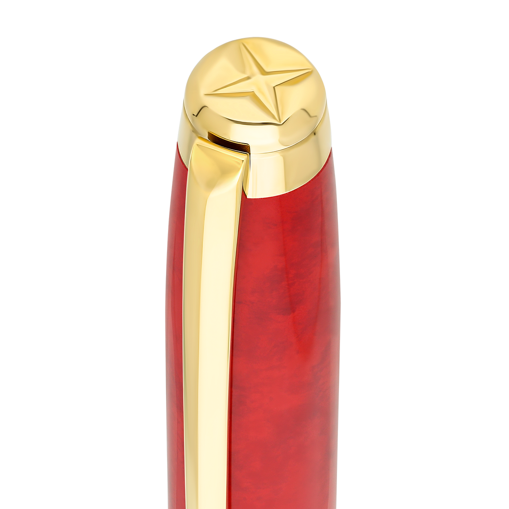 S.T. Dupont Popoté Fountain pen large - Red