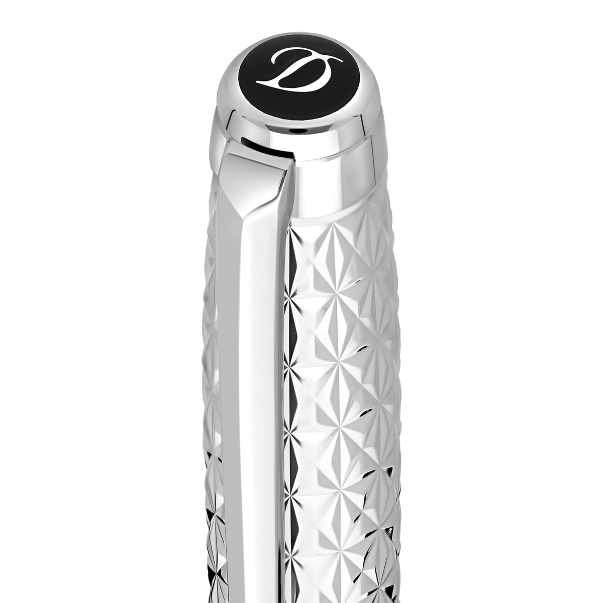 S.T. Dupont Line D Eternity Medium Black/Palladium Fire X Rollerball Pen