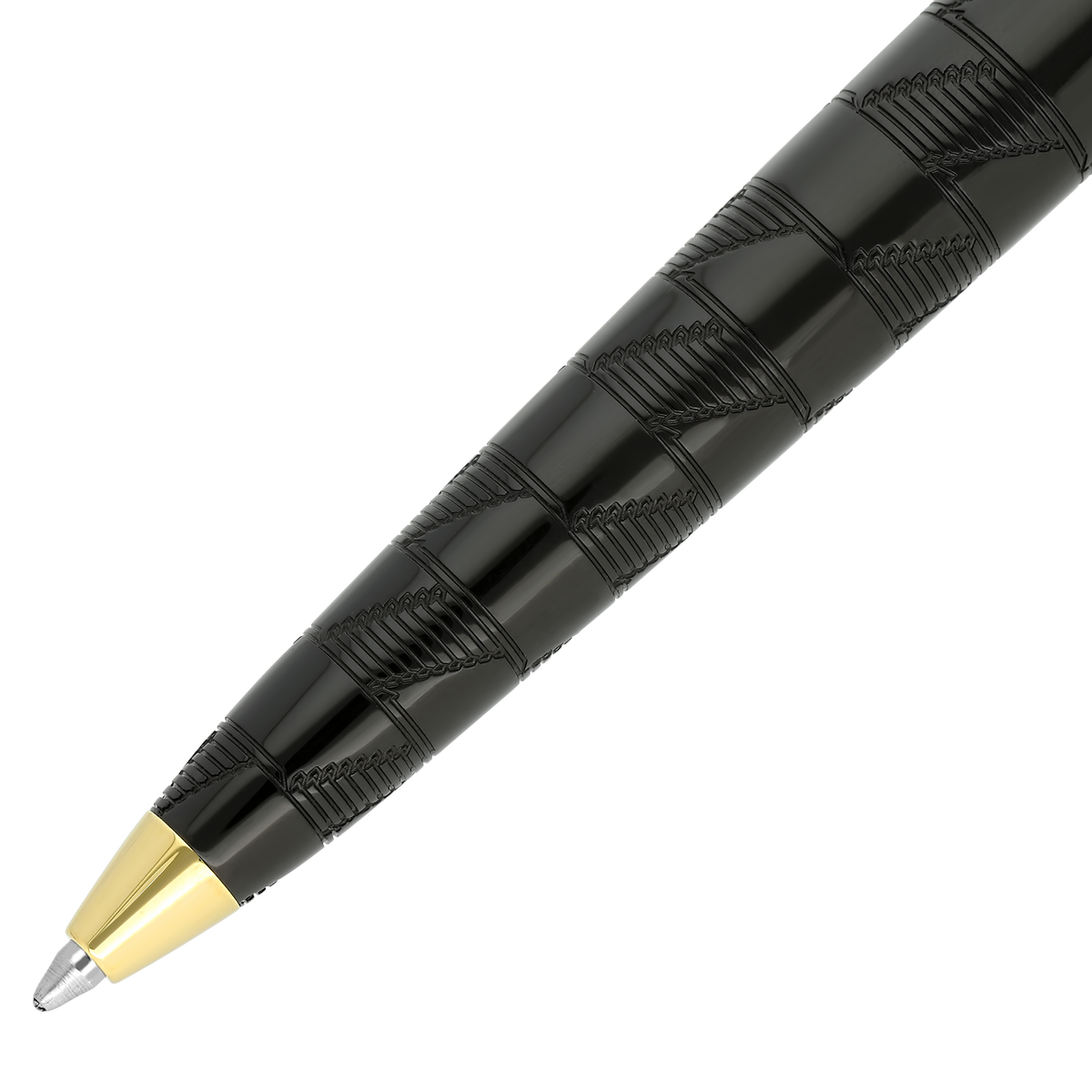 S.T. Dupont Line D Eternity Monogram 1872 Ballpoint pen Medium - Black