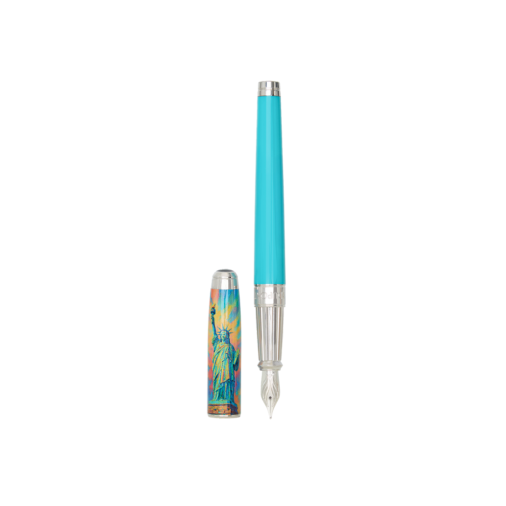 S.T. Dupont Statue of Liberty Line D Eternity Fountain pen large