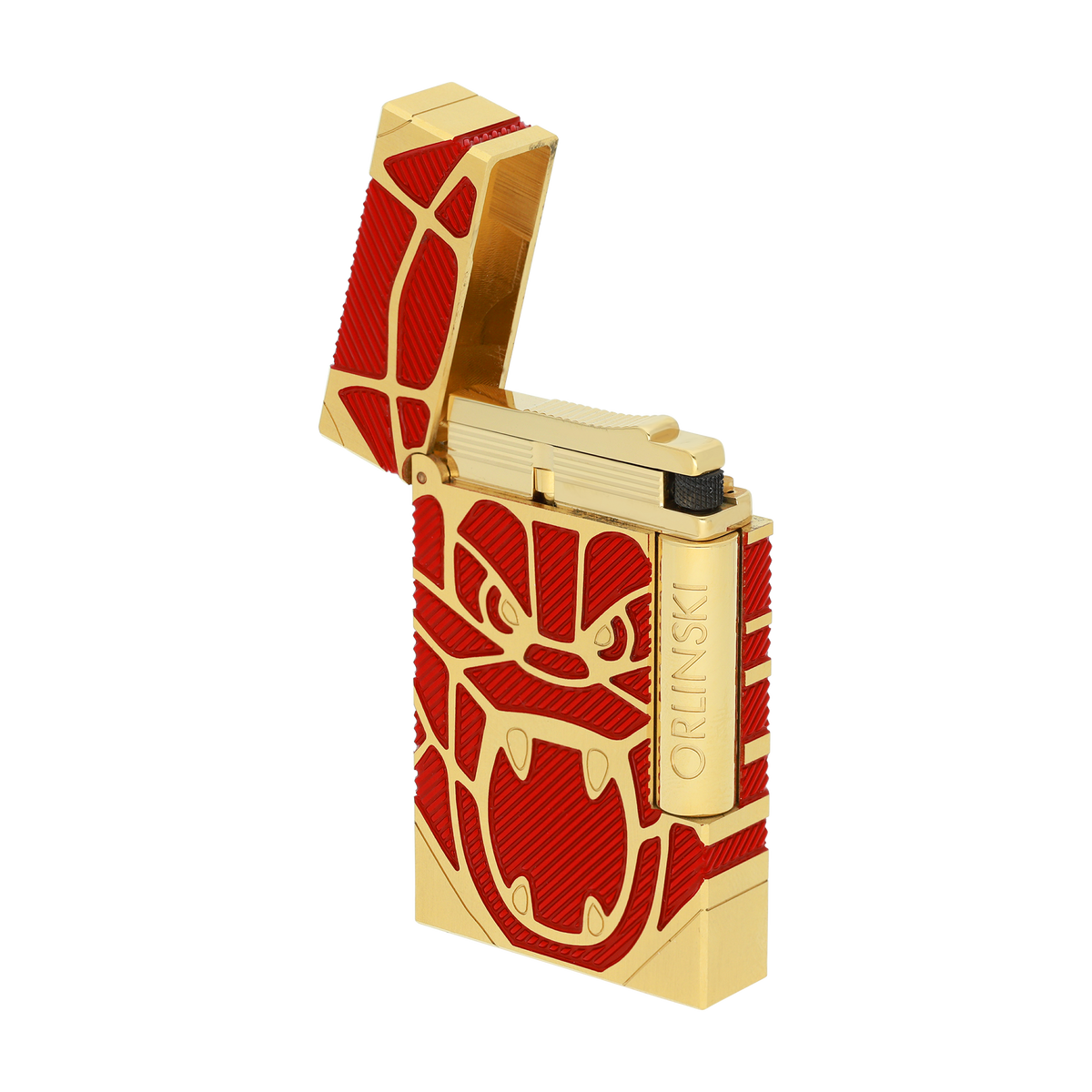 S.T. Dupont Orlinski Line 2 brushed lighter - Red