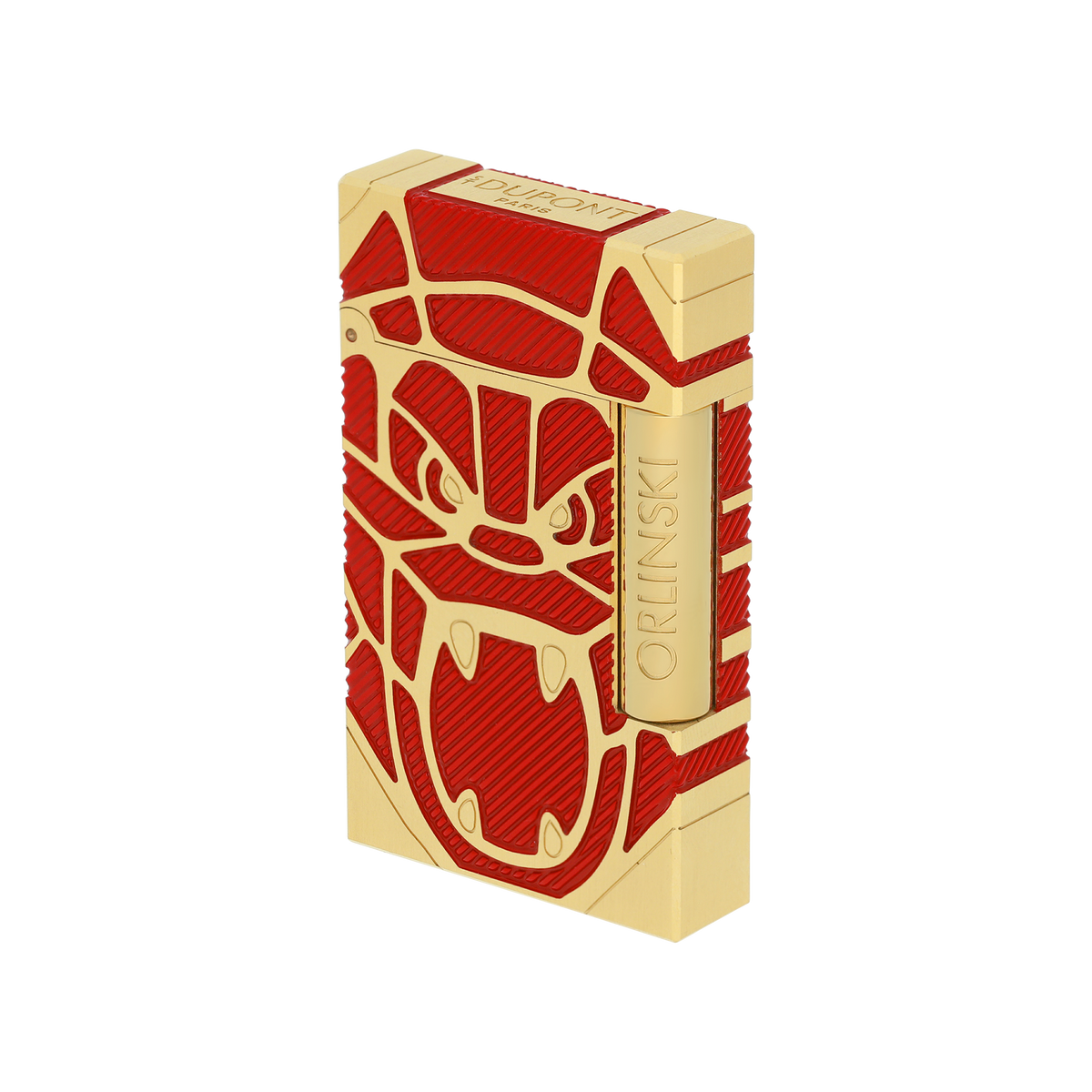 S.T. Dupont Orlinski Line 2 brushed lighter - Red