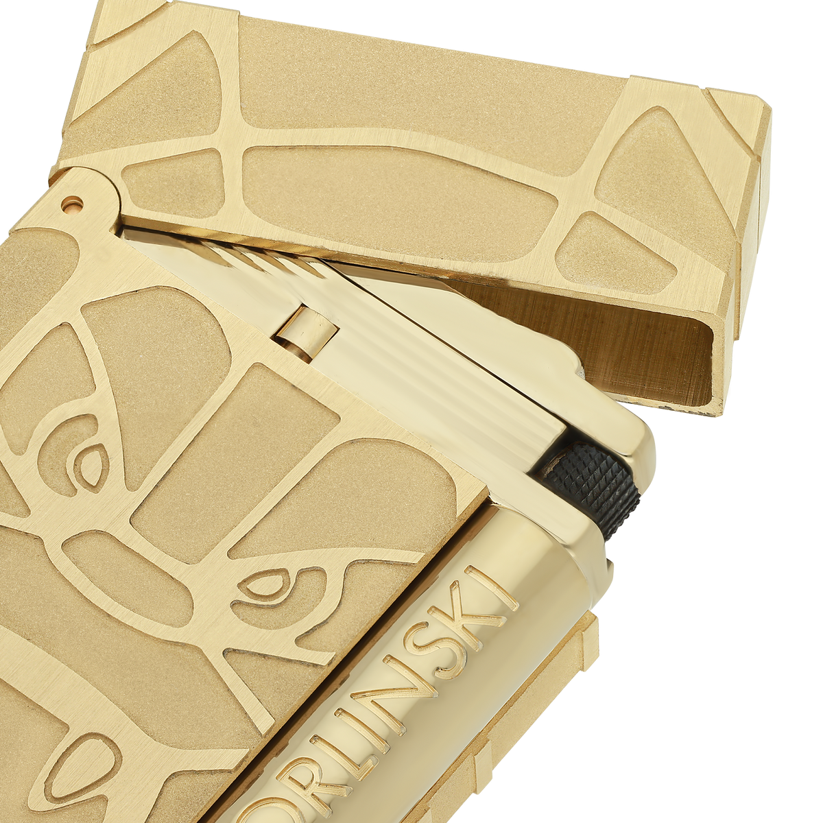 S.T. Dupont Orlinski Line 2 brushed lighter - Gold