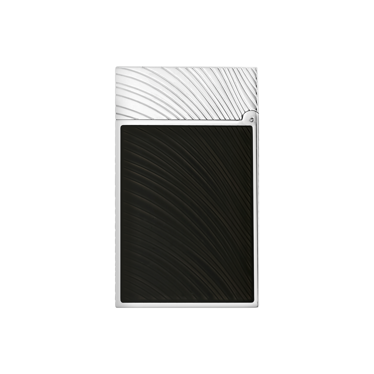 S.T. Dupont Line 2 Horse mane guilloche Lighter - Black