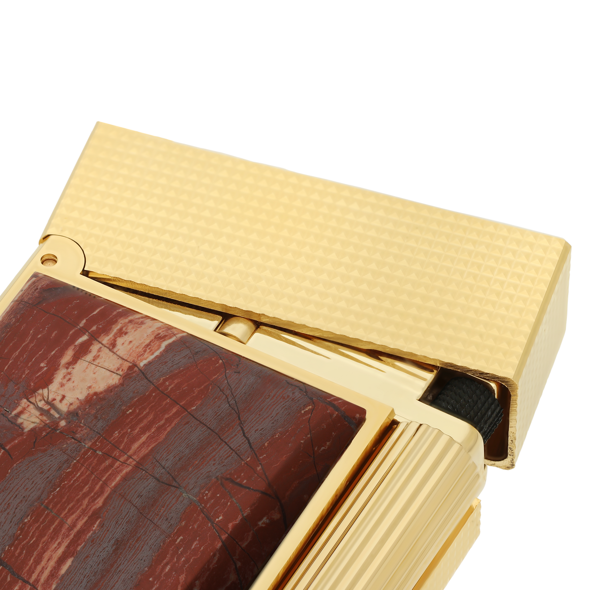 S.T. Dupont Line 2 Stone of fortune Jasper Snakeskin Lighter