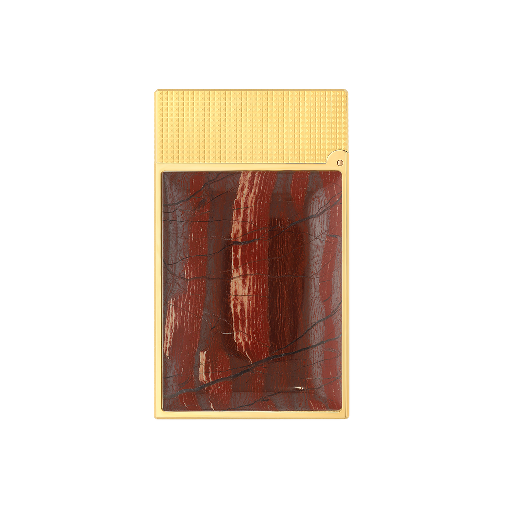 S.T. Dupont Line 2 Stone of fortune Jasper Snakeskin Lighter