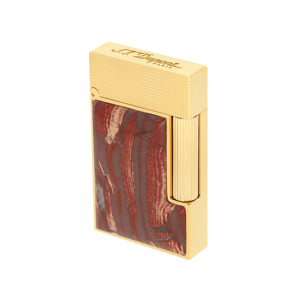 S.T. Dupont Line 2 Stone of fortune Jasper Snakeskin Lighter